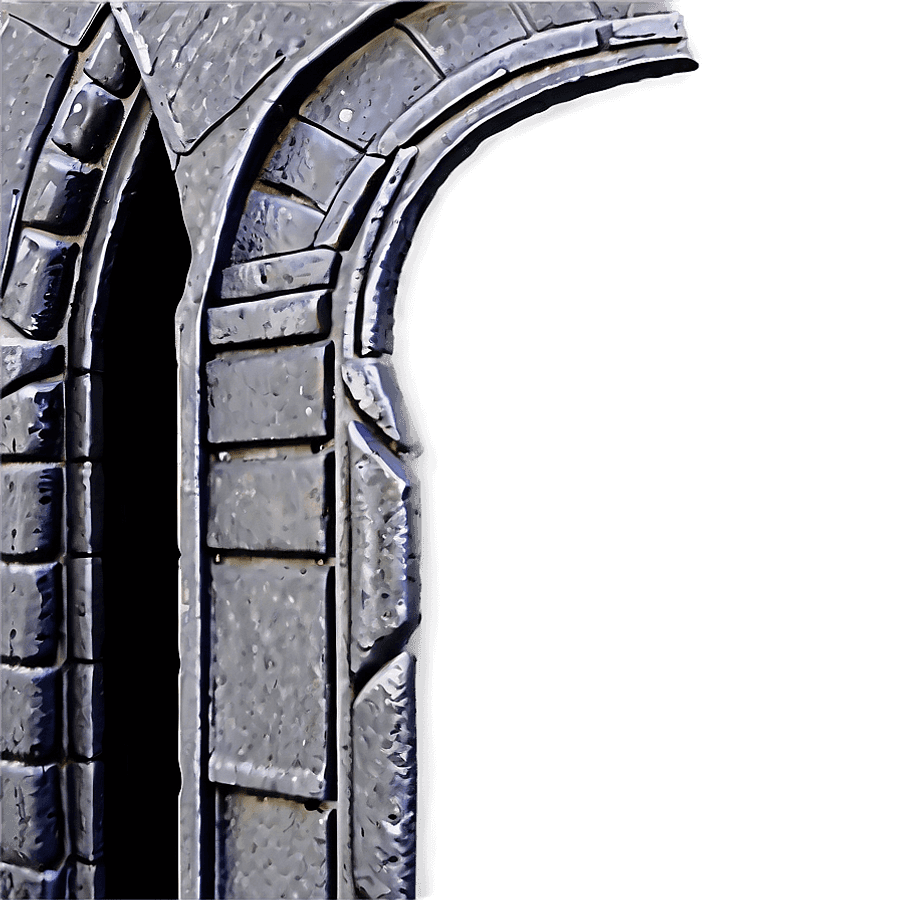 Gothic Arch Door PNG kca