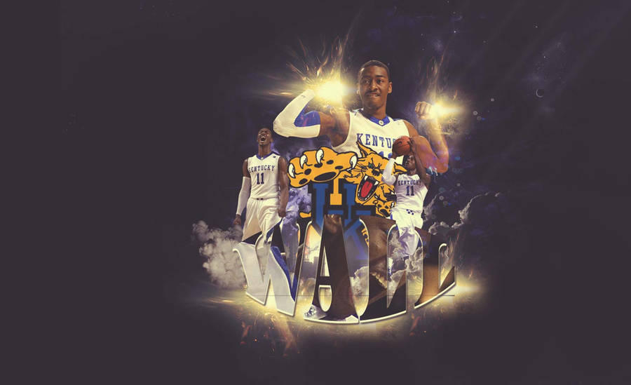 Download John Wall Kentucky Wildcats Wallpaper | Wallpapers.com