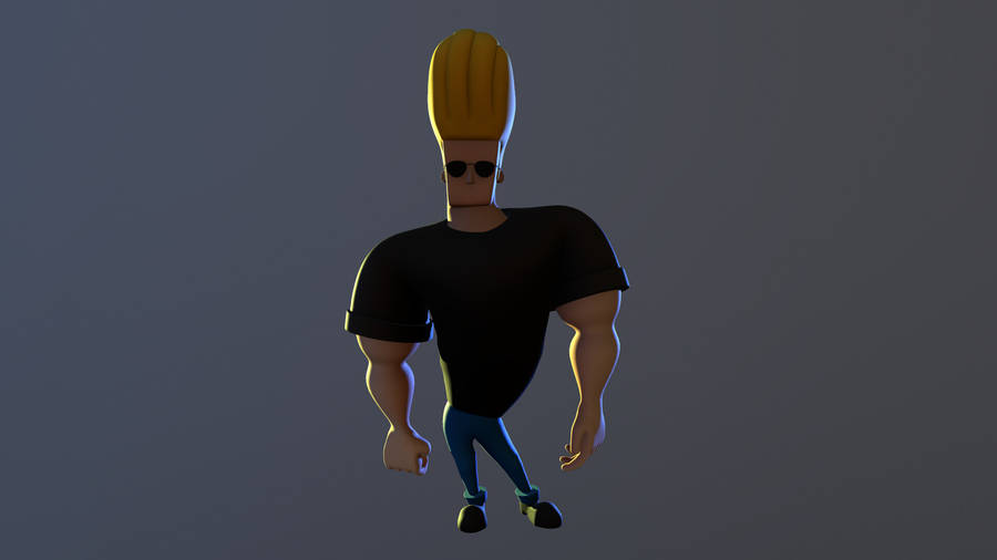 JohnnyBravo 3D Modell Hintergrundbilder