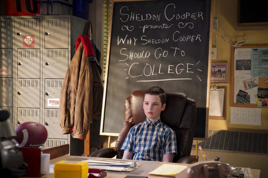 Apresentação Universitária do Jovem Sheldon