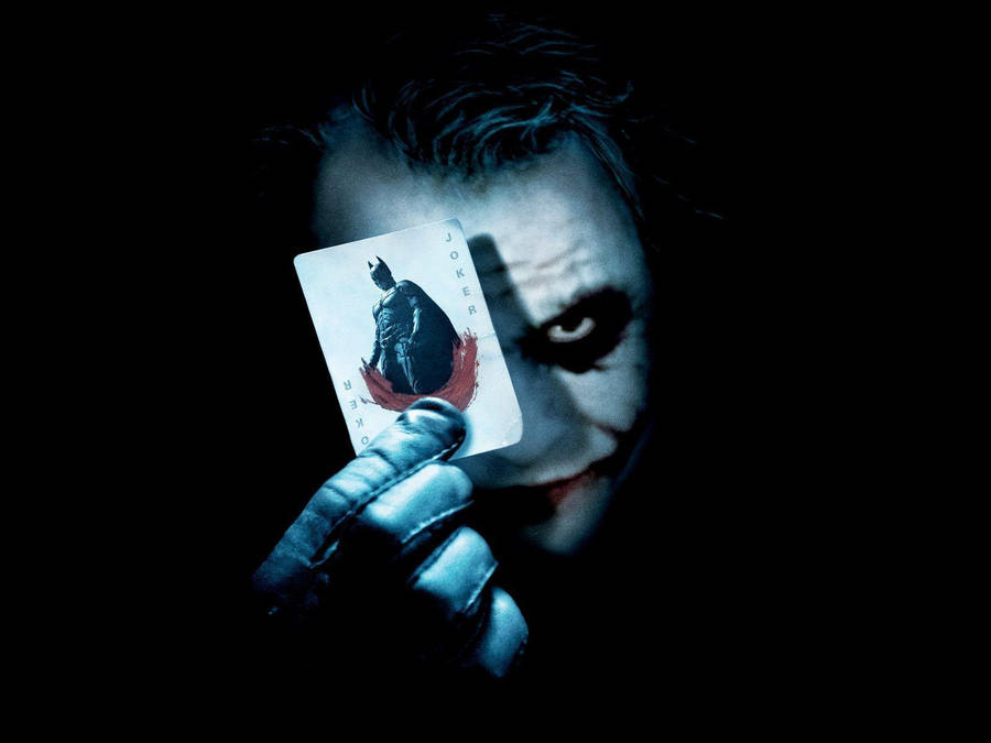 Download Joker With Batman Joker Card Wallpaper Wallpapers Com