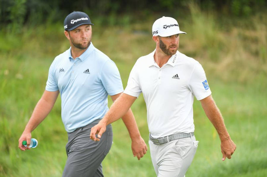 Jon Rahm Walking
