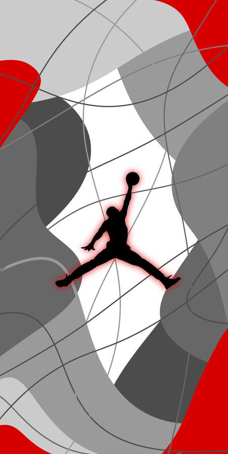 red jordan symbol