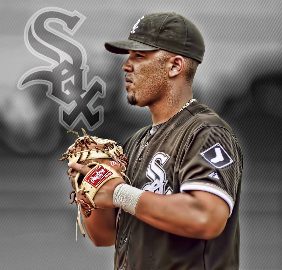 Download Jose Abreu Black Shirt Wallpaper | Wallpapers.com