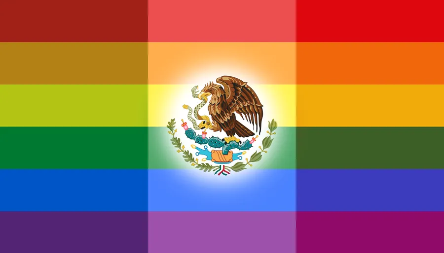 Rainbow Mexico Flag wallpaper