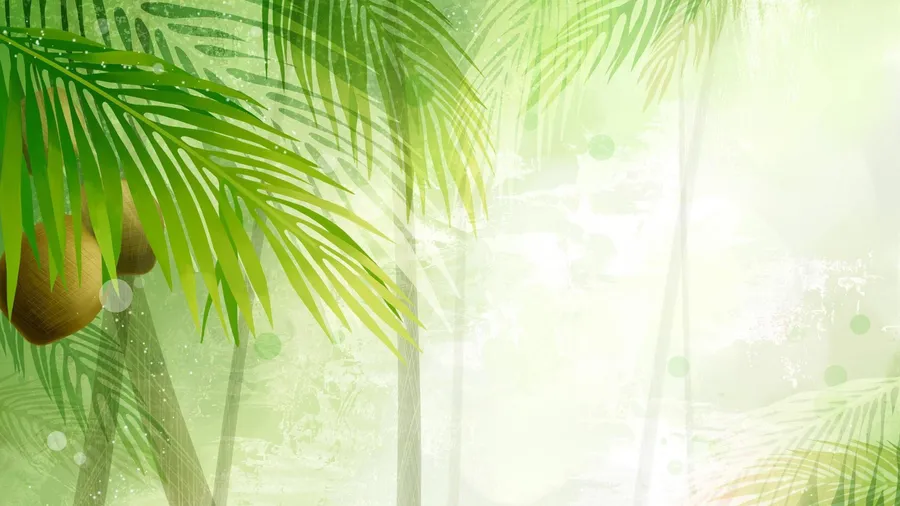 Coconut background