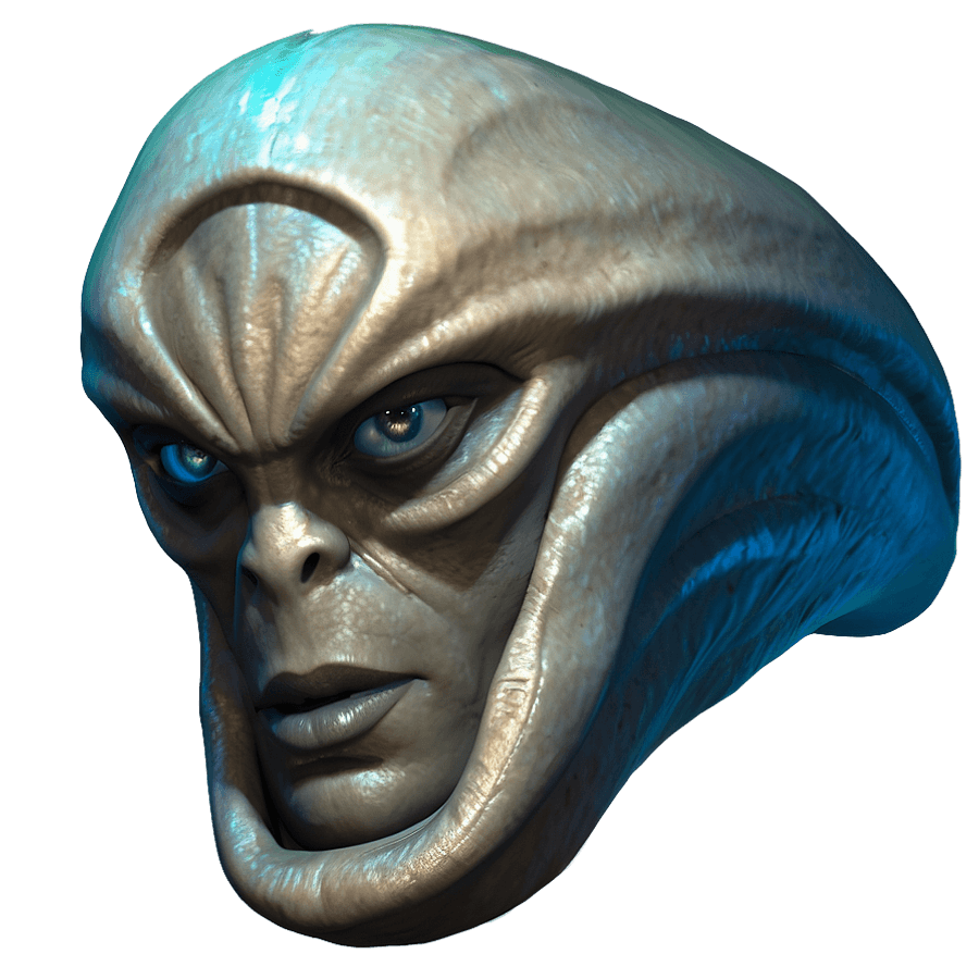 Undercover Alien PNG jkx