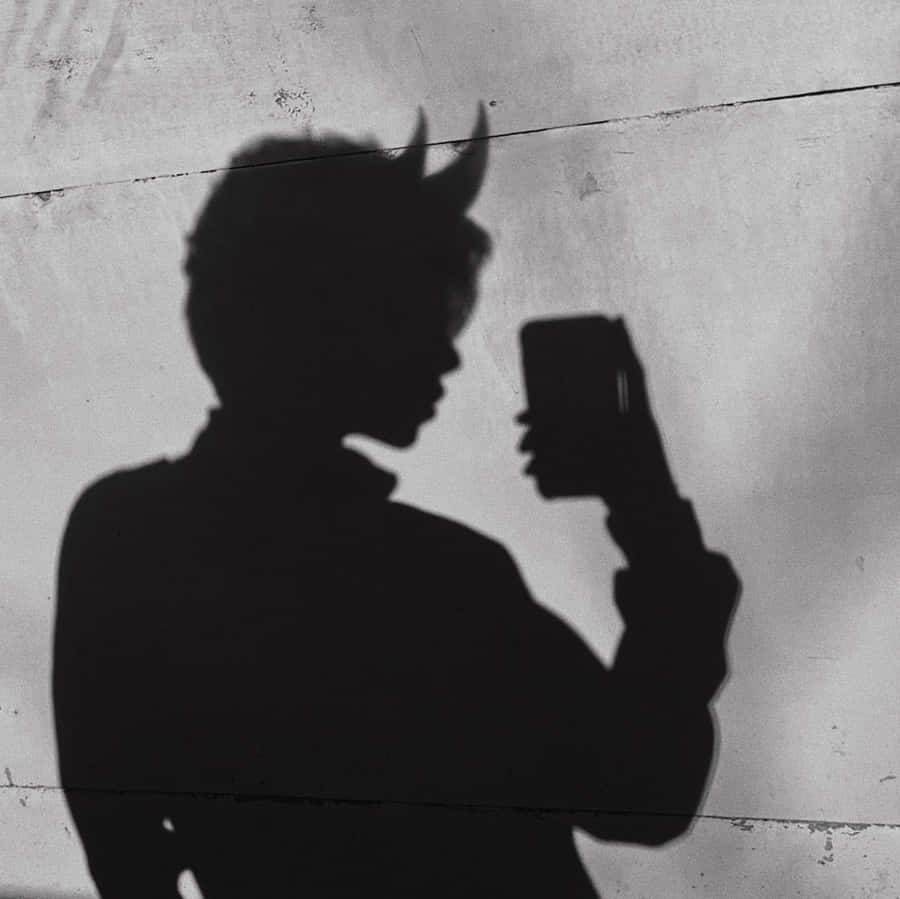 DemonpojkeSelfie Skuggprofilbild