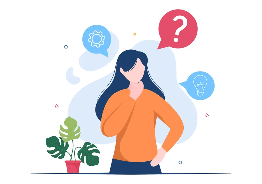 Thinking background
