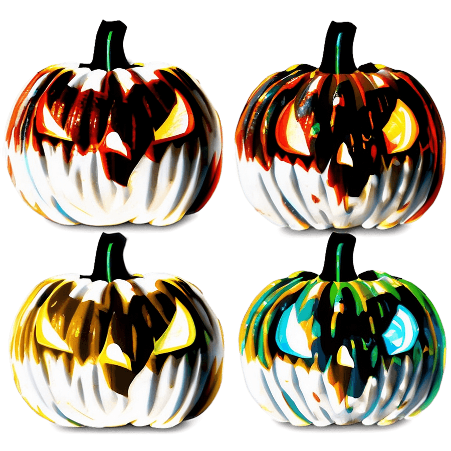 Carved Pumpkin Collection PNG phn2