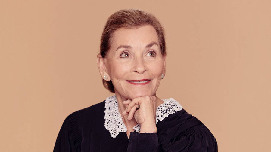 Download Judge Judy Neutral Background Wallpaper | Wallpapers.com