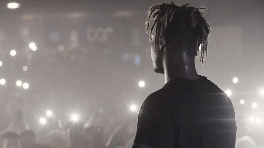 Download Juice Wrld B&w Live Wallpaper | Wallpapers.com