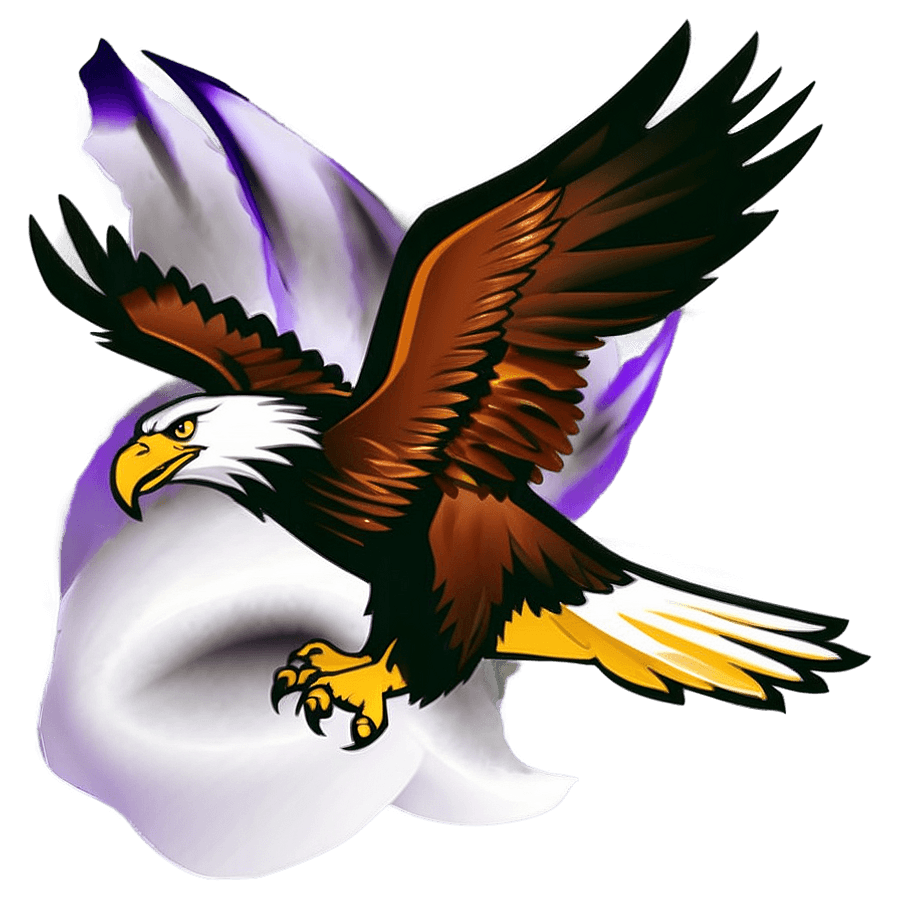 Simple Eagle Logo Design PNG 48