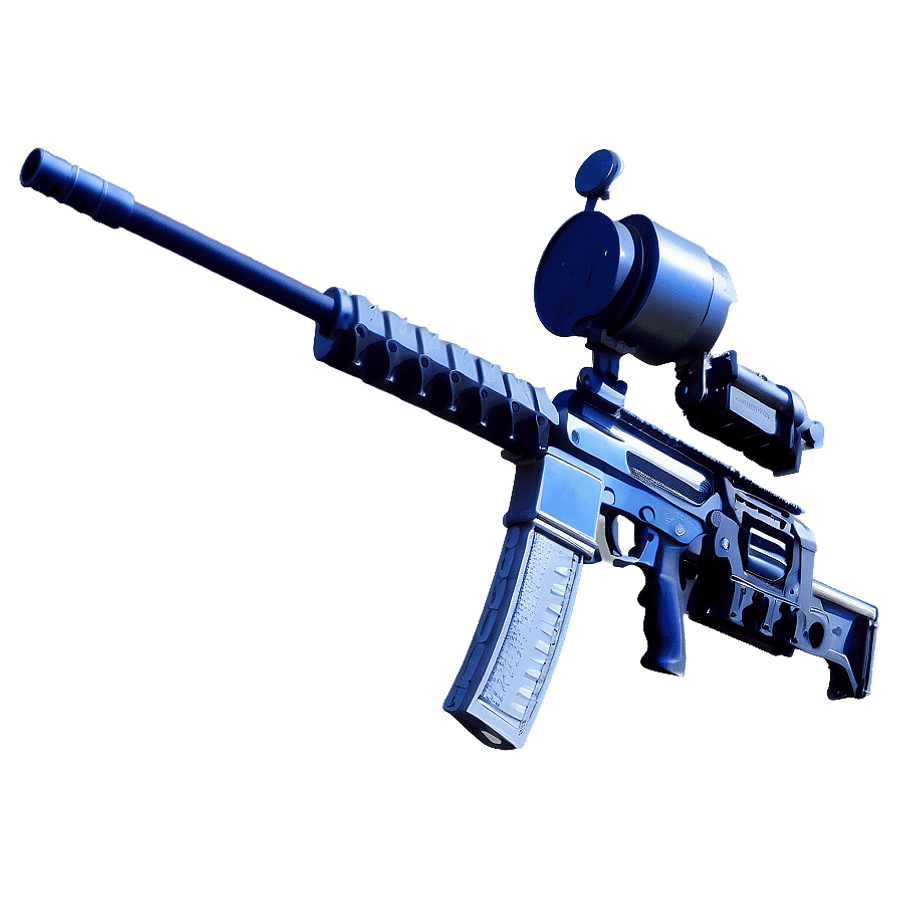 Laser-Guided Machine Gun PNG 88