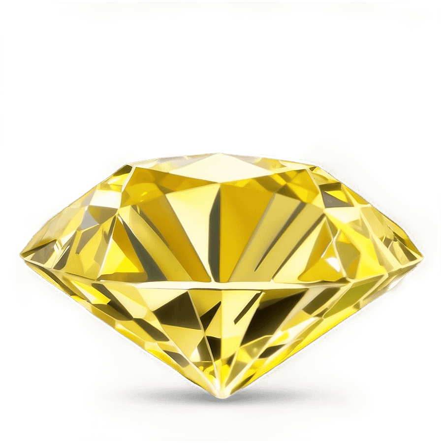 Yellow Diamond Transparent PNG qjh7