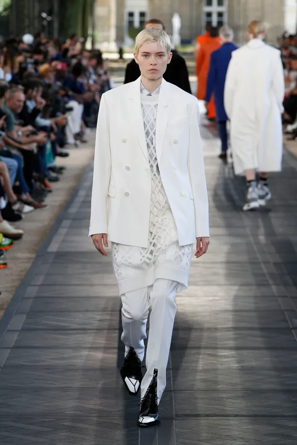 Berluti White Suit