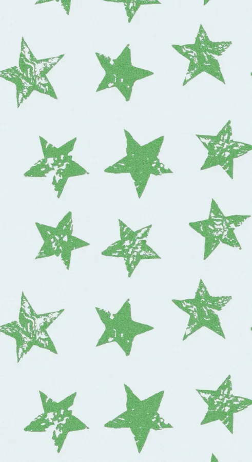 Green Cyber Star Pattern