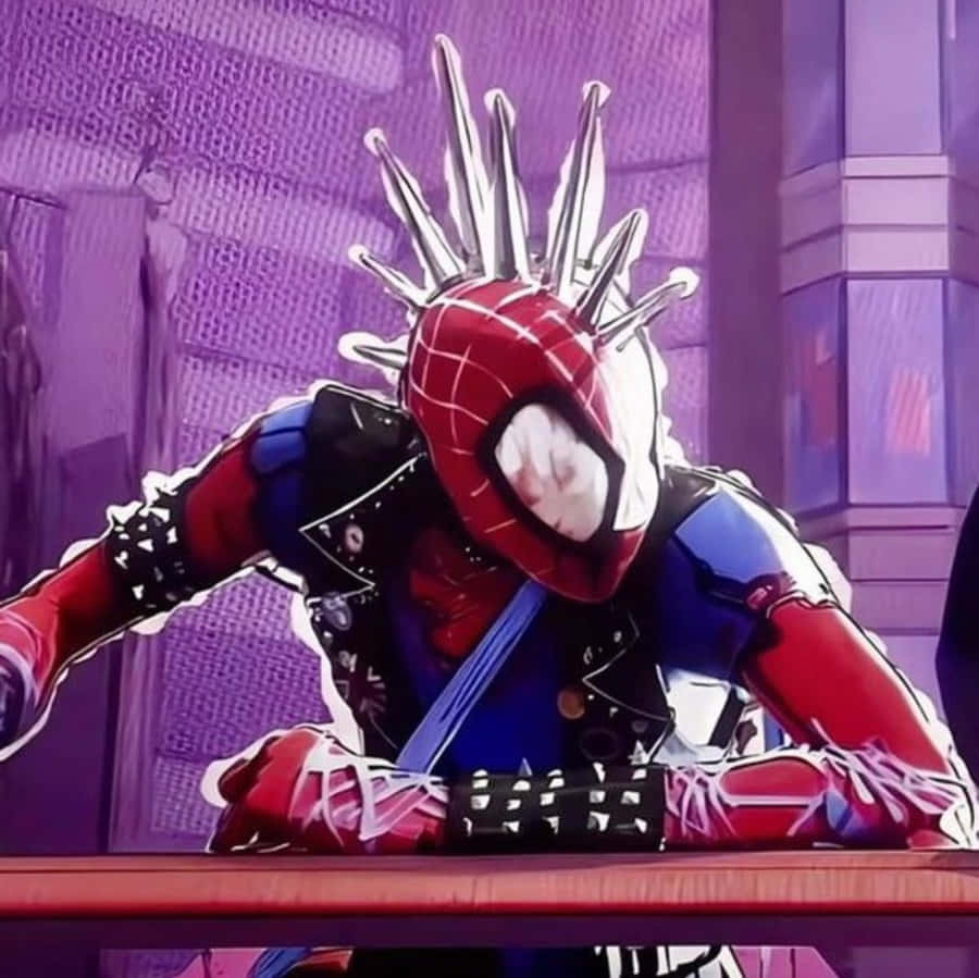 Fantasia de Spiderman Punk