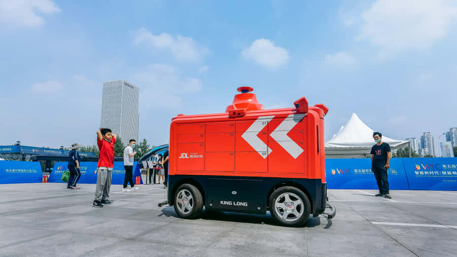 Caminhãode Entrega Automática