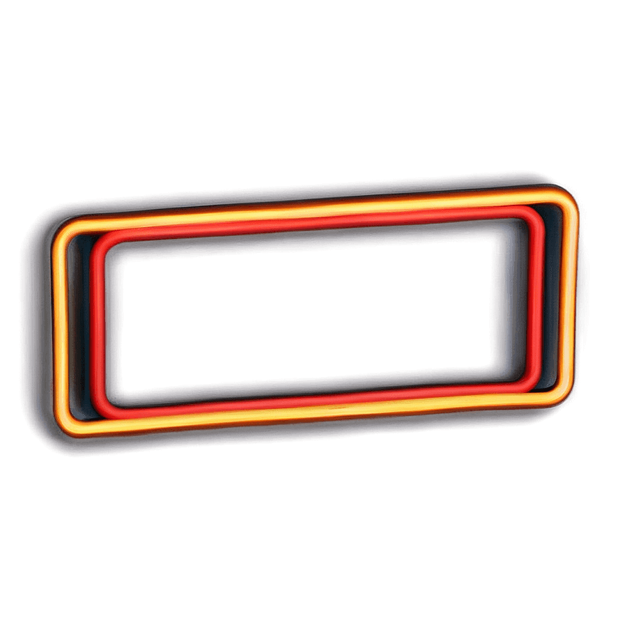 Neon Rectangle Style PNG txl13