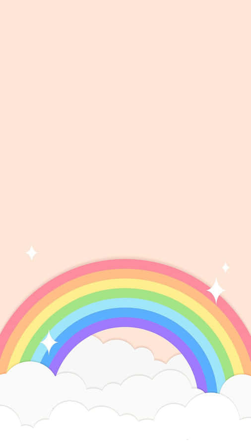 Pastellregenbogen Ästhetik Wallpaper