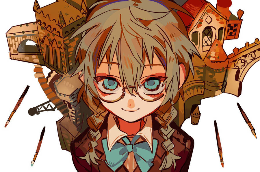HanakoKun Shijima Mei översatt till svenska skulle vara "Hanako-Kun Shijima Mei" eftersom det inte finns någon svensk översättning för namn och det kan därför användas som det är på en dator eller mobil. När det gäller tapet skulle man kunna säga "Hanako-Kun Shijima Mei tapet" eller "dator-/mobilbakgrund med Hanako-Kun Shijima Mei".