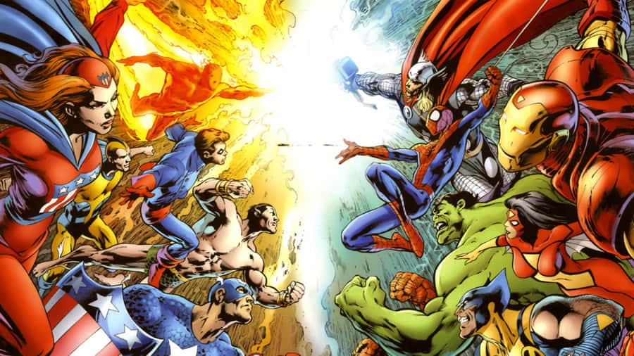 Battaglia Epica tra Marvel e DC