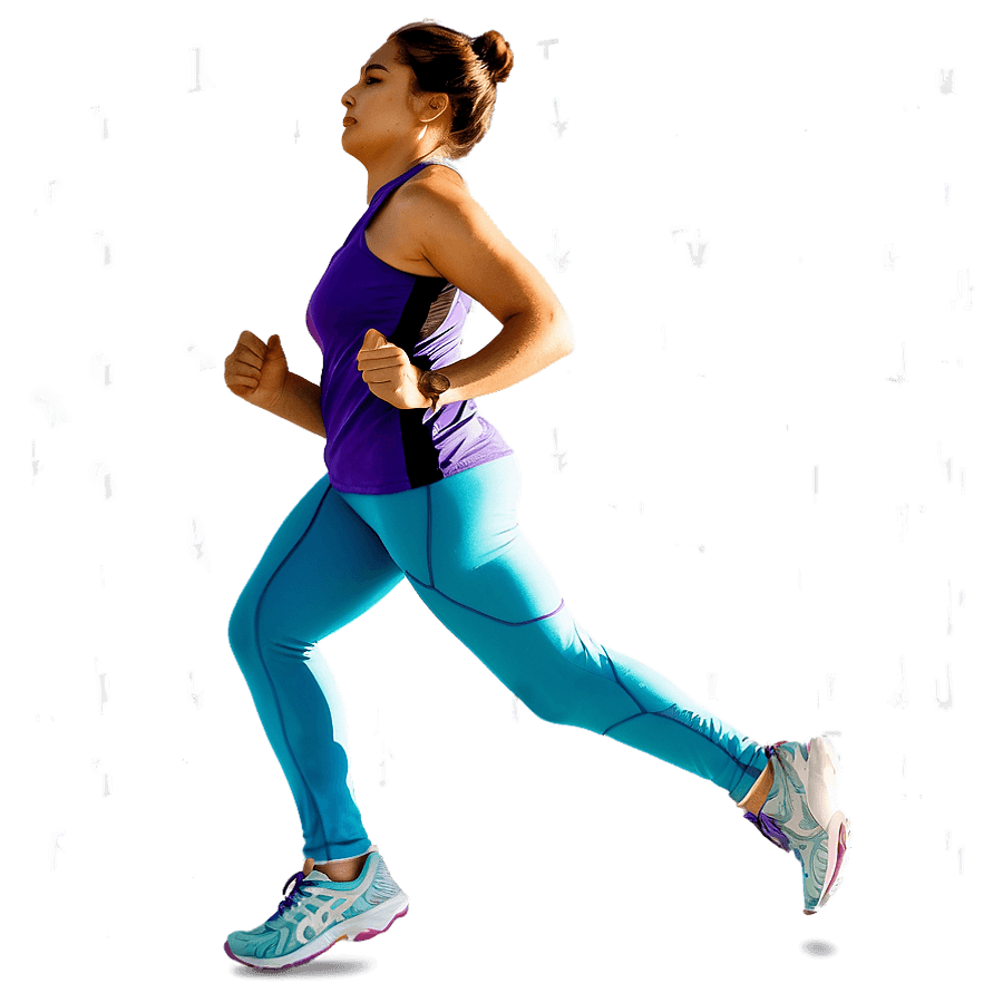 Person Pacing Running PNG cck