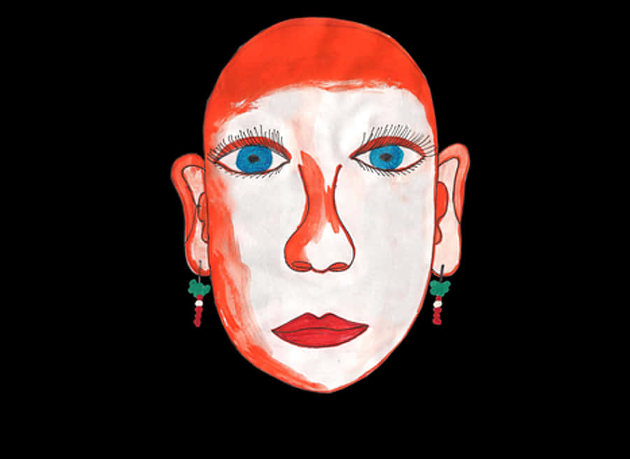 Red Headed Illustration