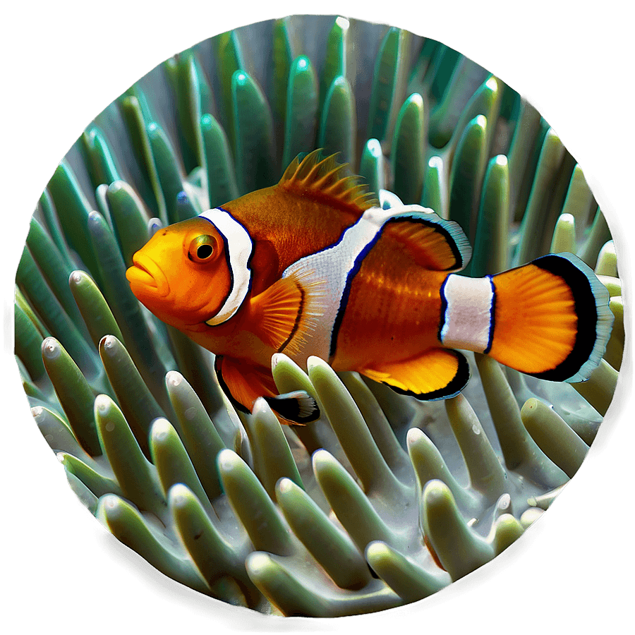 Clownfish Top View PNG 05262024