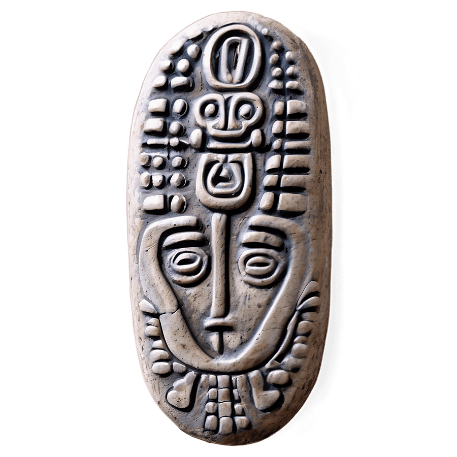 Engraved Taino Batey Stones PNG 34