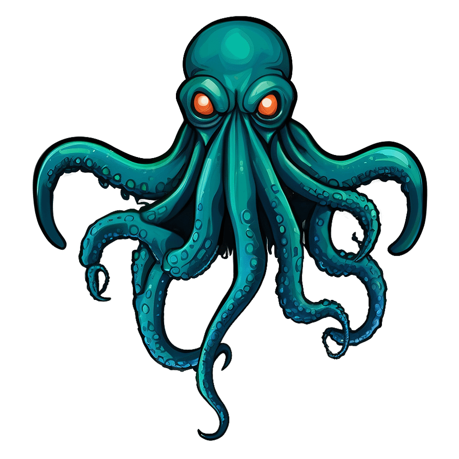 Cthulhu Mythological Horror PNG 06232024