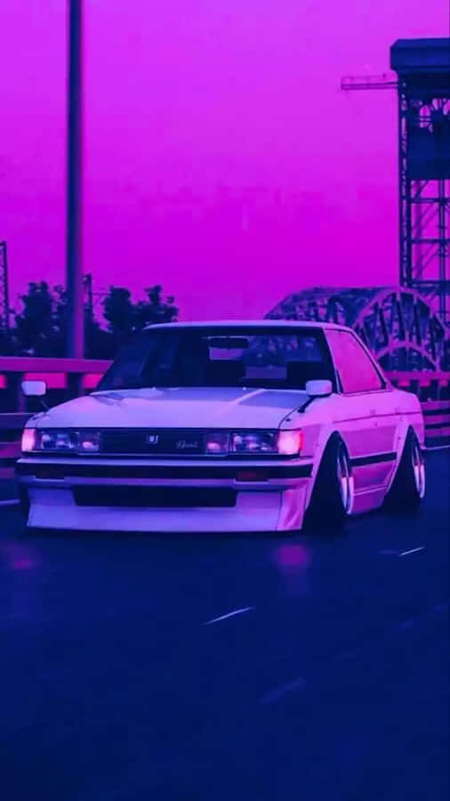 Profilo Neon di una Auto J D M
