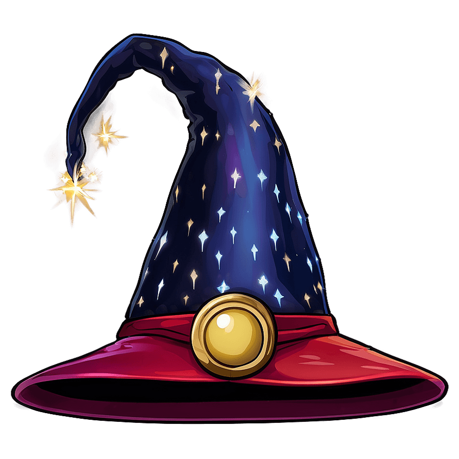 Enchanted Wizard Hat Design PNG ign