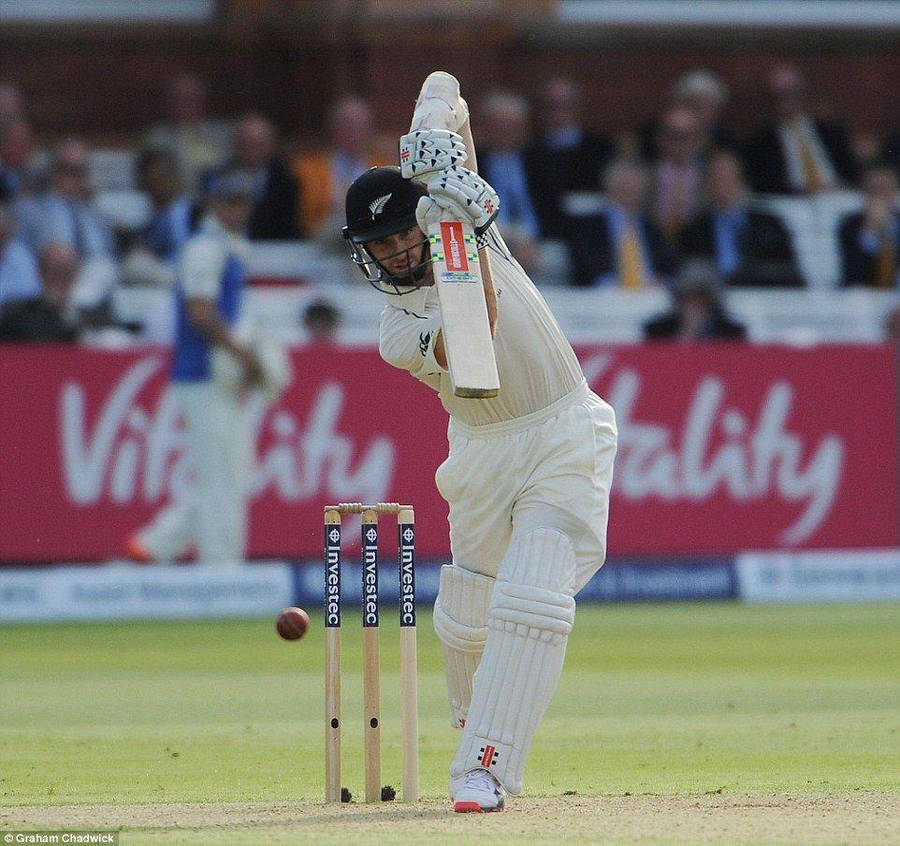 Kane Williamson Slår Cricket