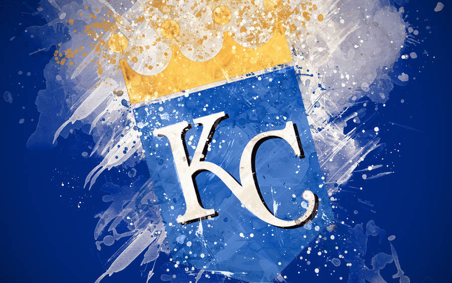 Download Kansas City Royals Abstract Art Wallpaper 