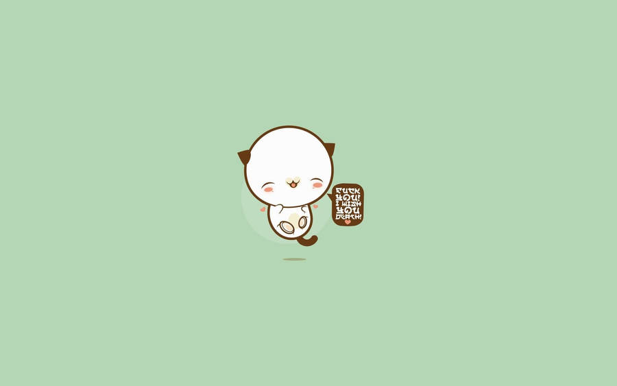 Download Kawaii Happy Tiny Animal Wallpaper | Wallpapers.com