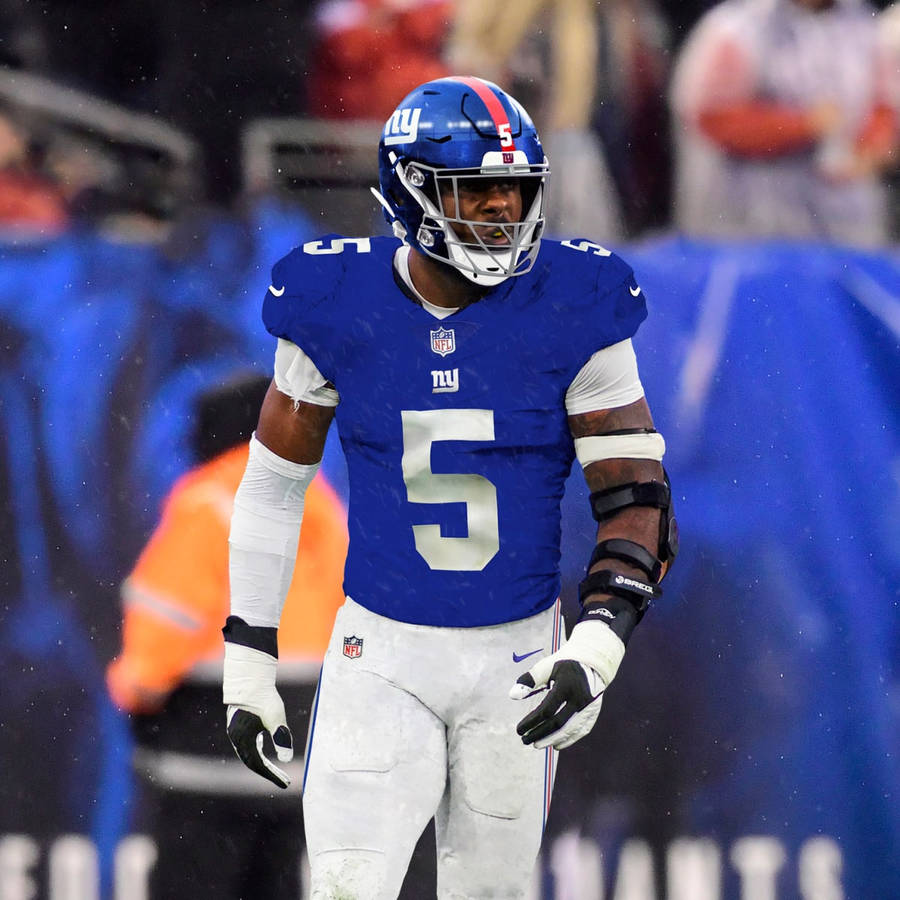 Download Kayvon Thibodeaux Football Player New York Giants Wallpaper