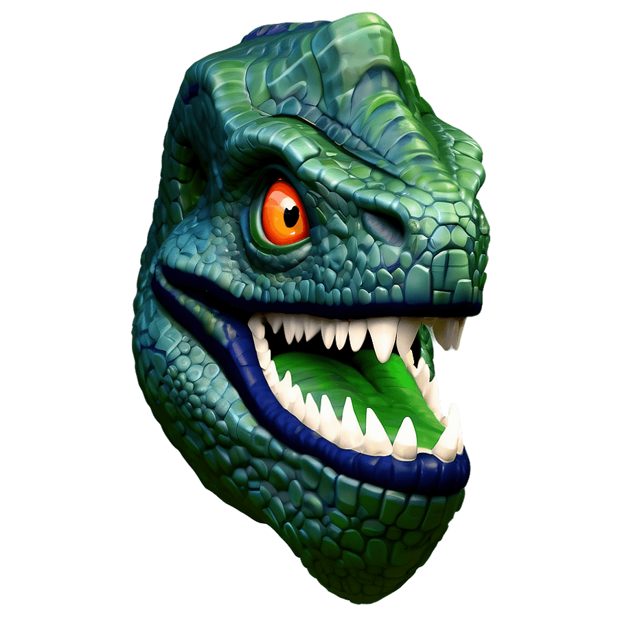 Dinosaur Head Mascot PNG vsk42