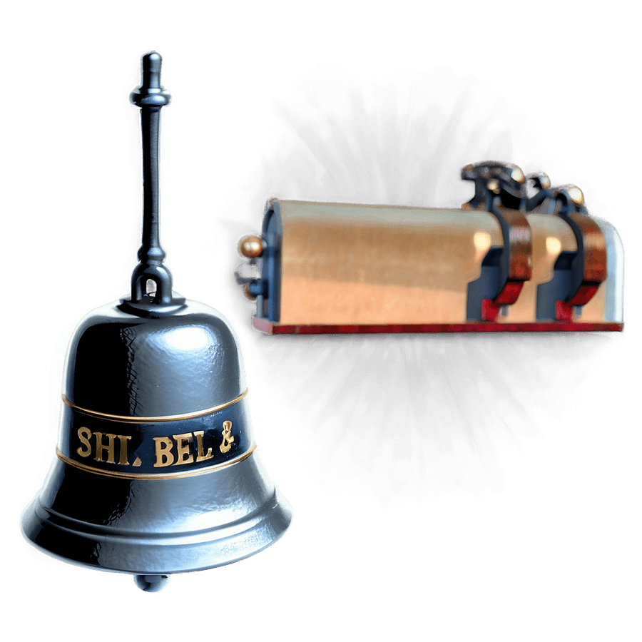 Ship Bell Nautical PNG 45