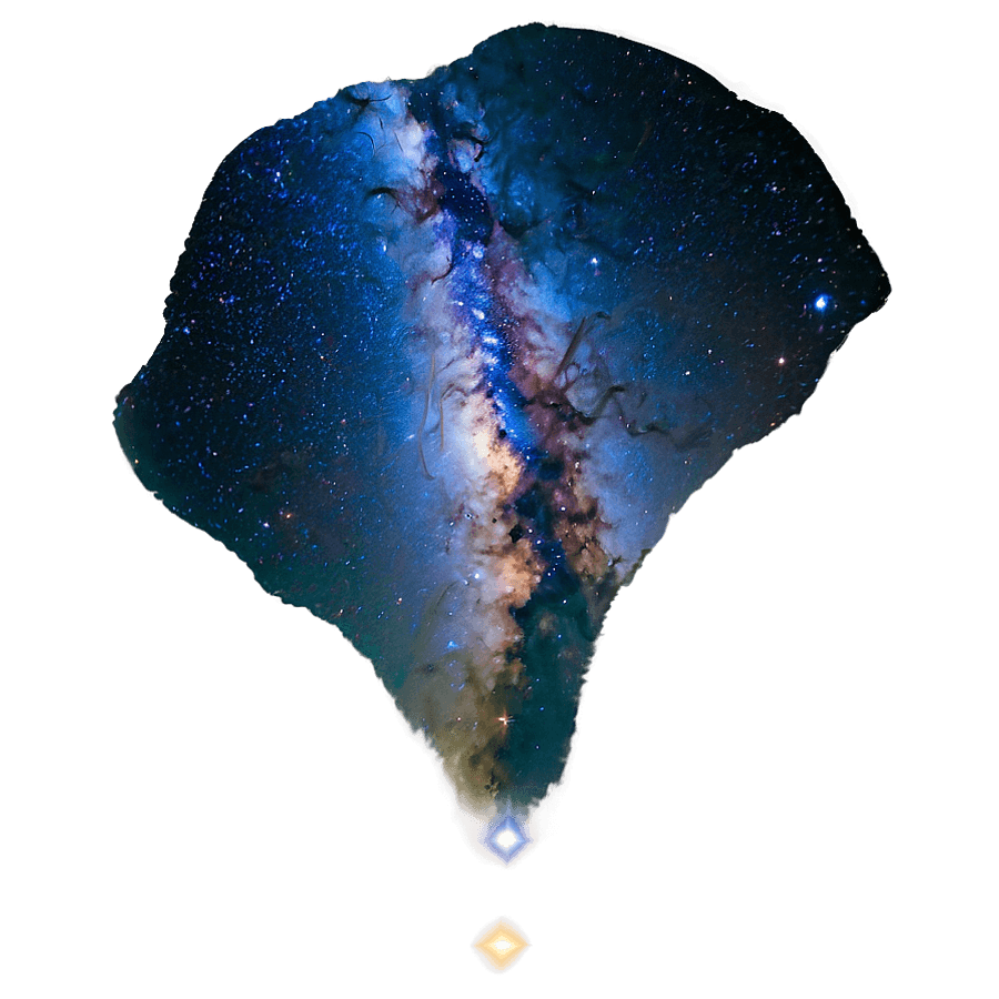 Mysterious Milky Way PNG uia