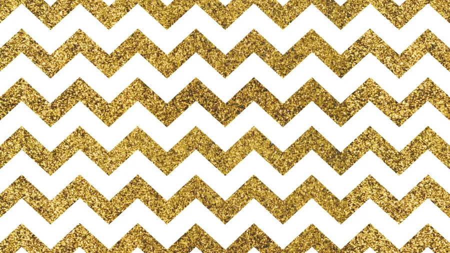 Gold Chevron Pattern