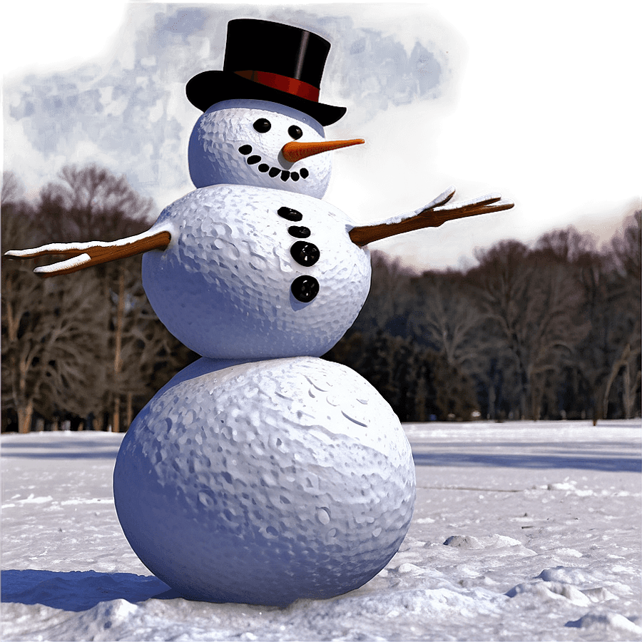 January Snowman Adventures PNG ywv31