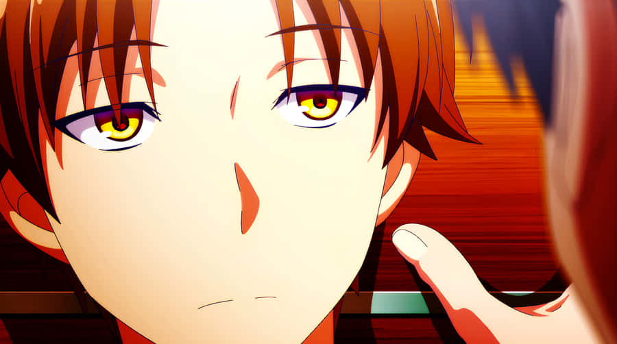 Tatapan Intens Kelas Elite Anime
