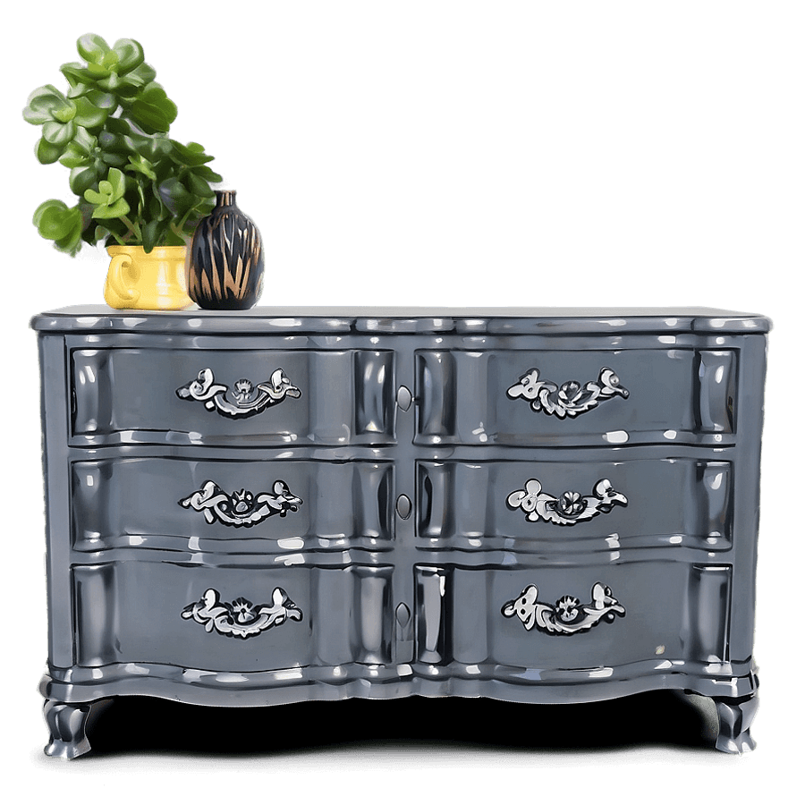 Gray Dresser PNG 60