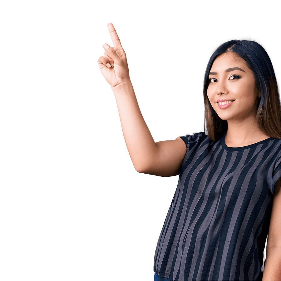 Pointing Finger Gesture PNG 90