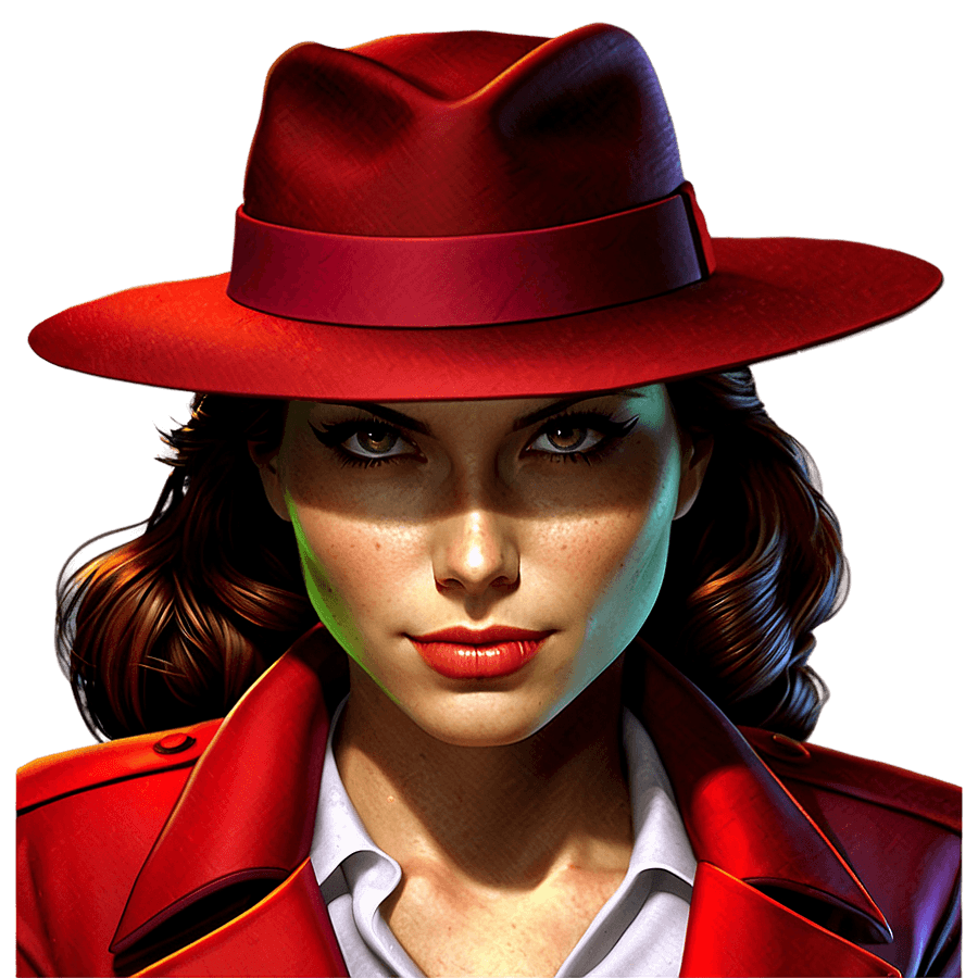 Carmen Sandiego Secret Agent PNG 06252024