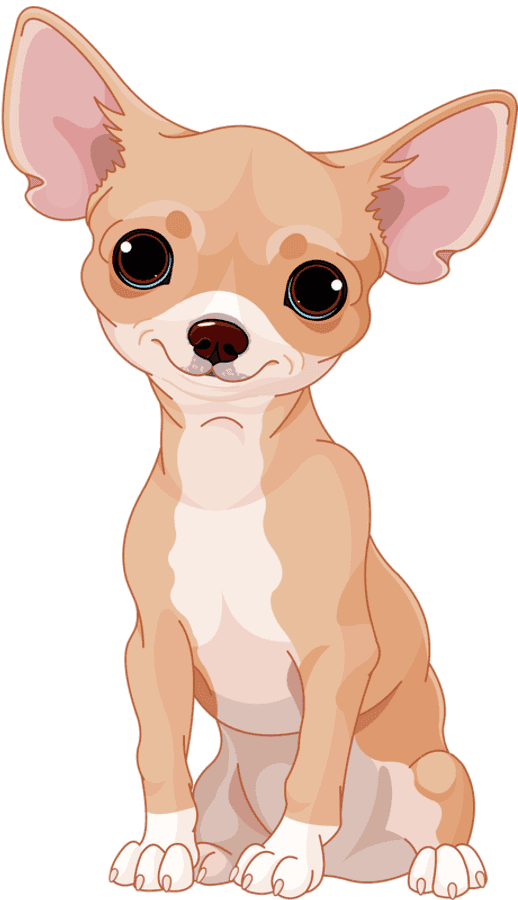 Chihuahua Vector , Png Download - Chihuahua Cartoon Png, Transparent Png