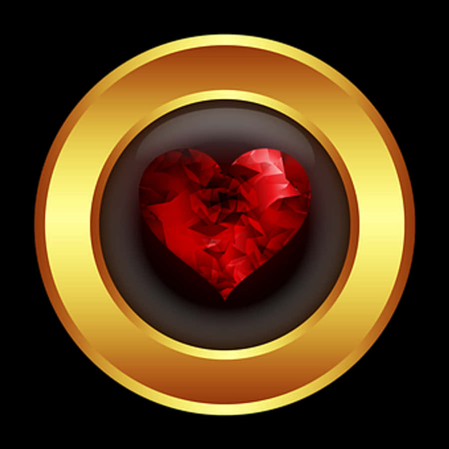 Ruby Heart Icon