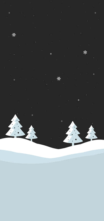 Scenadi Natale misteriosa e oscura